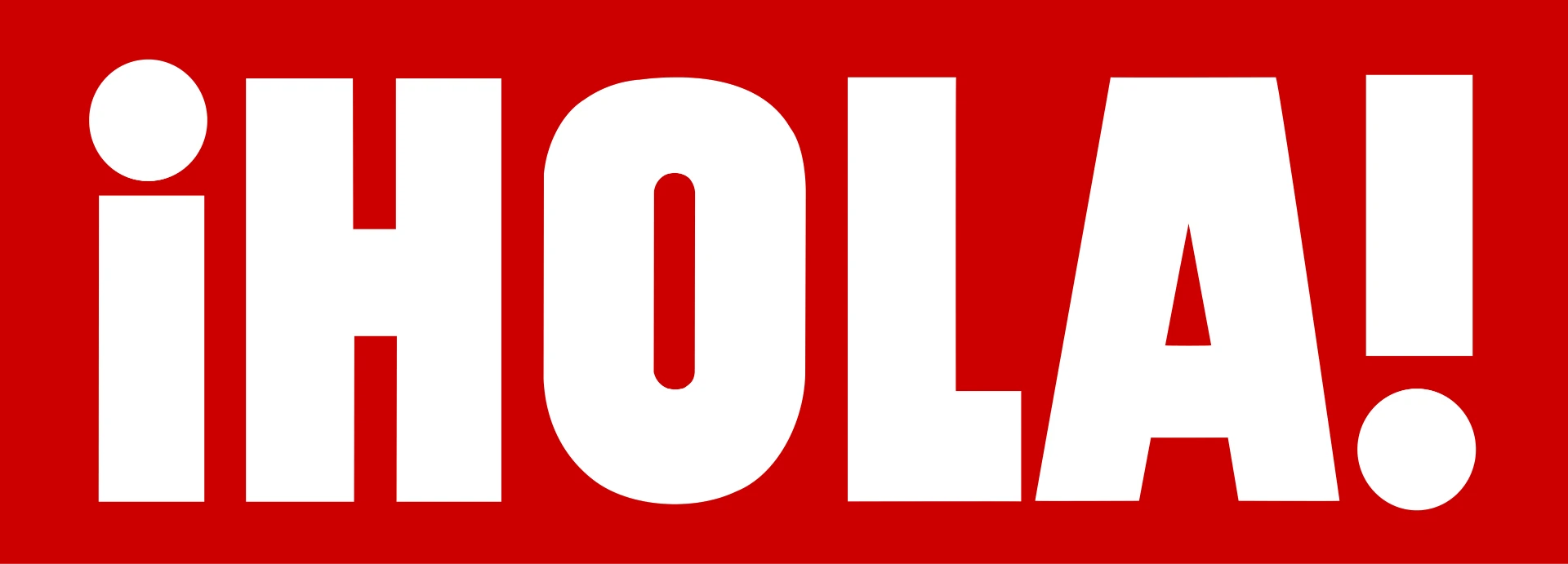 ¡HOLA!